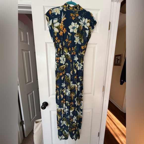 Farm Rio x Anthropologie Hummingbird Floral Jumpsuit - Picture 6 of 6